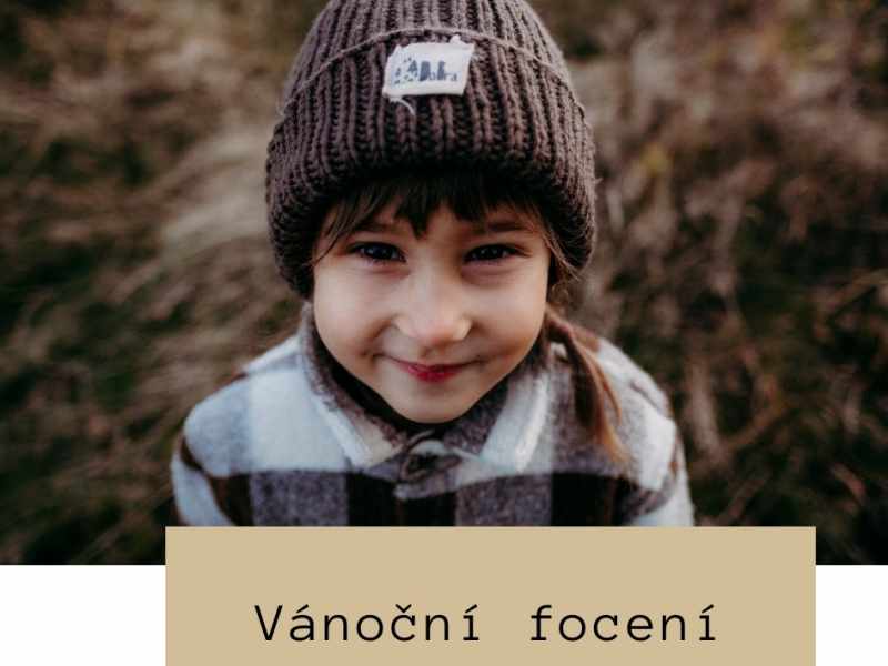 vánoční focení