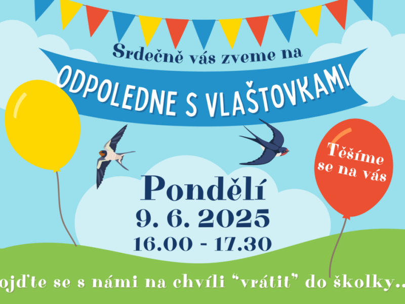 odpoledne s Vlaštovkami