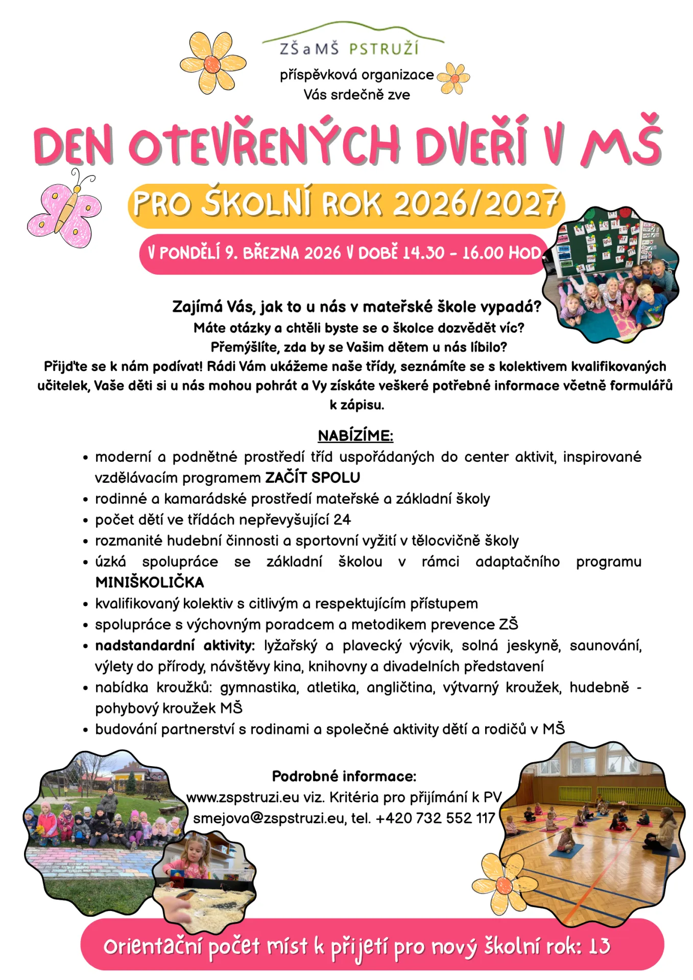 Den otevřených dveří v MŠ