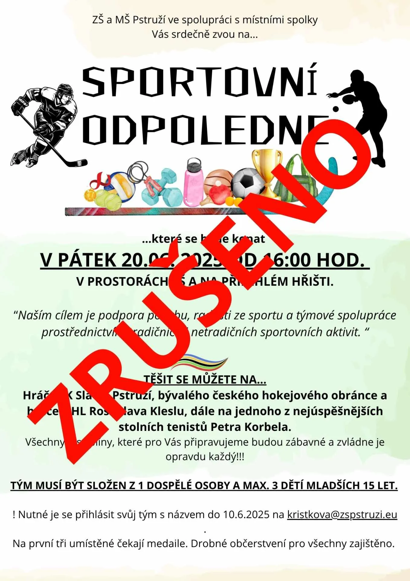 sportovni odpoledne