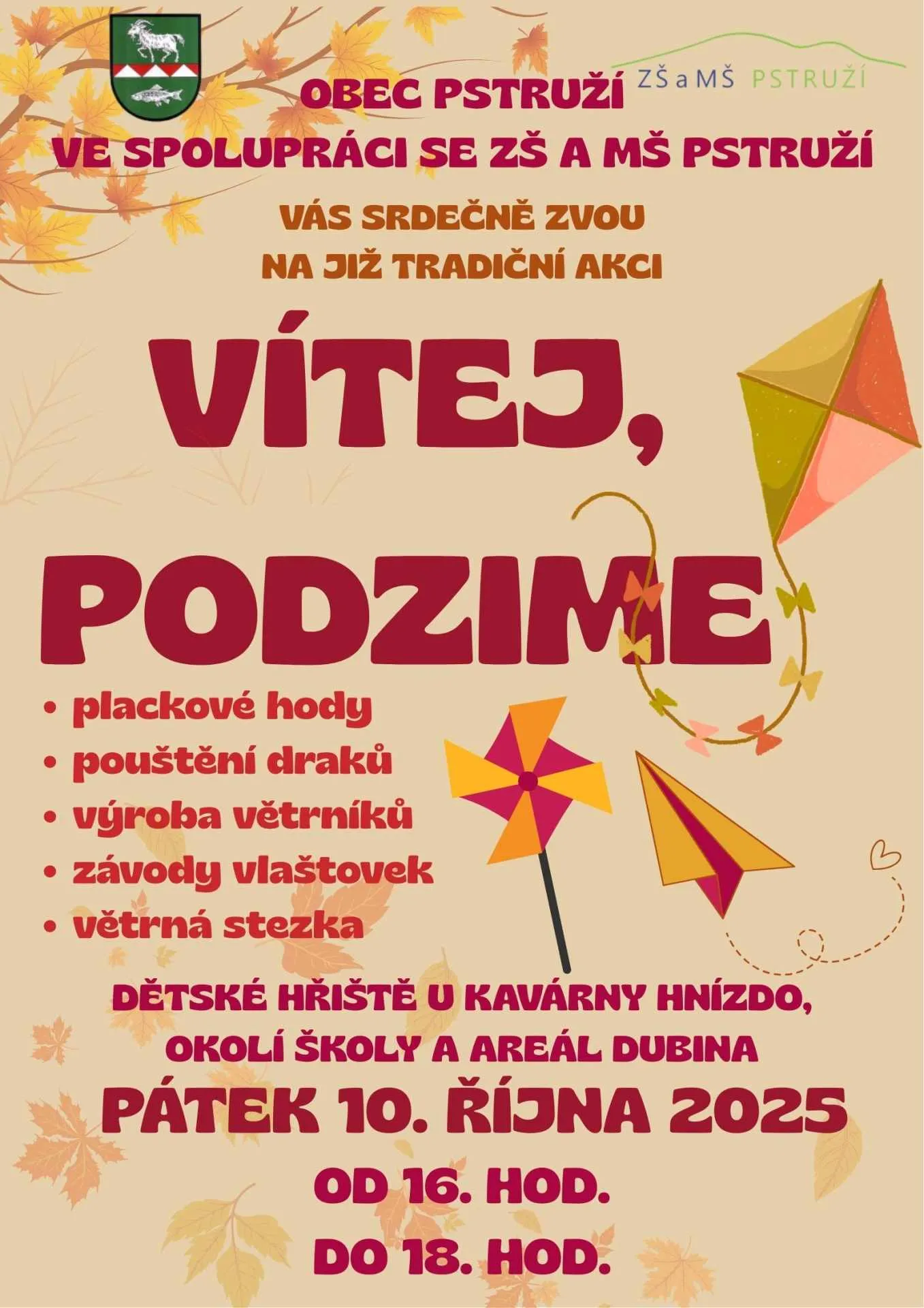 VÍTEJ, PODZIME
