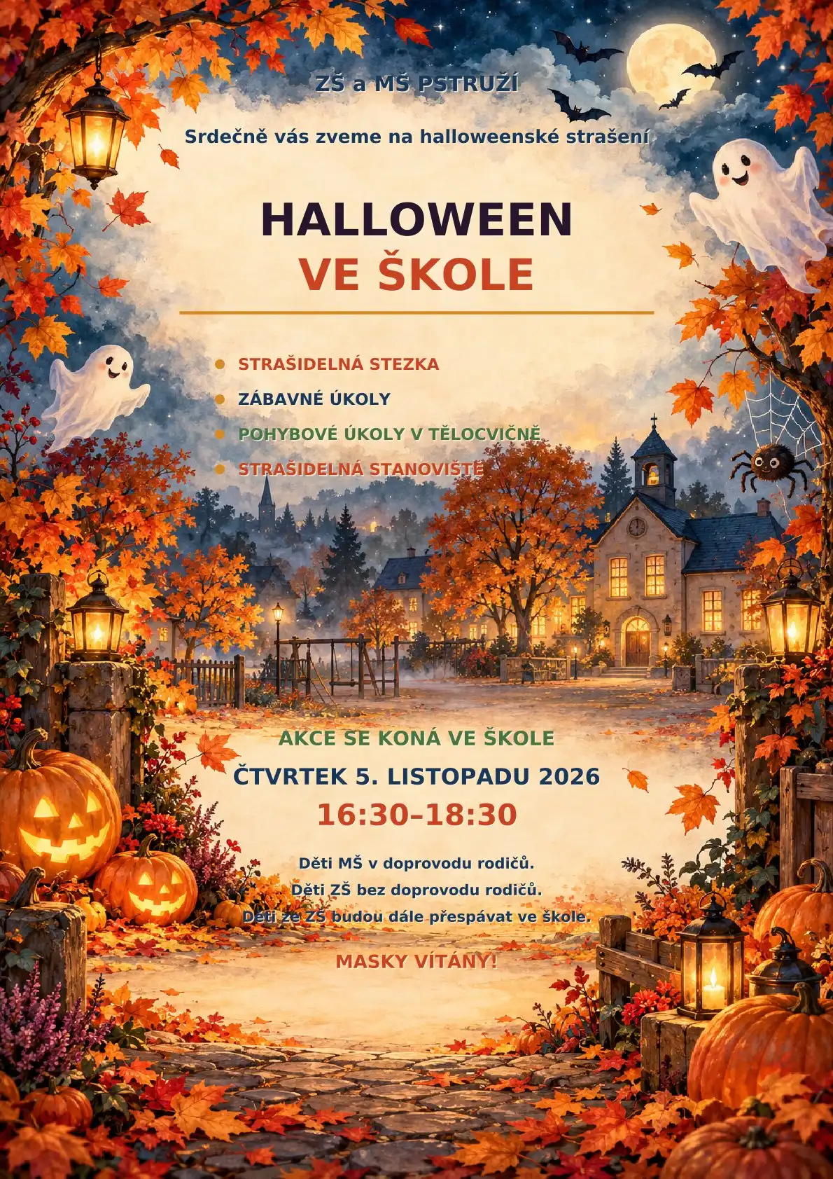 Halloween s přespávačkou